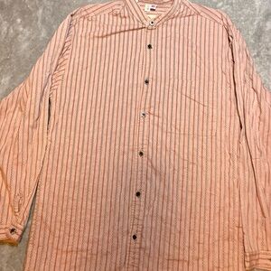 Wah Maker Men’s Shirt M Burgundy Red Frontier Reenactment Western Prairie READ